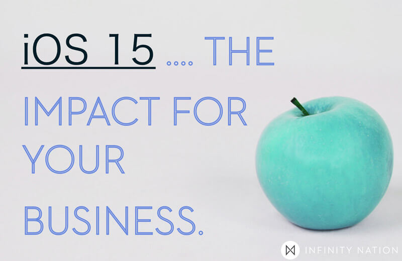iOS 15 | How It Will Affect Your Marketing | Infinity Nation