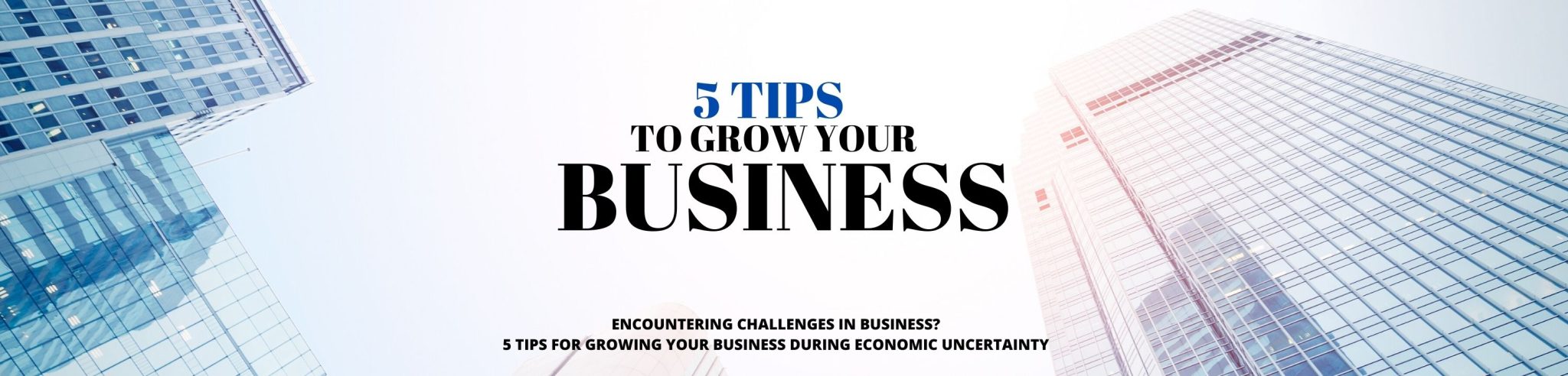 Post Image for 5 Tips for Growing Your Business During Economic Uncertainty